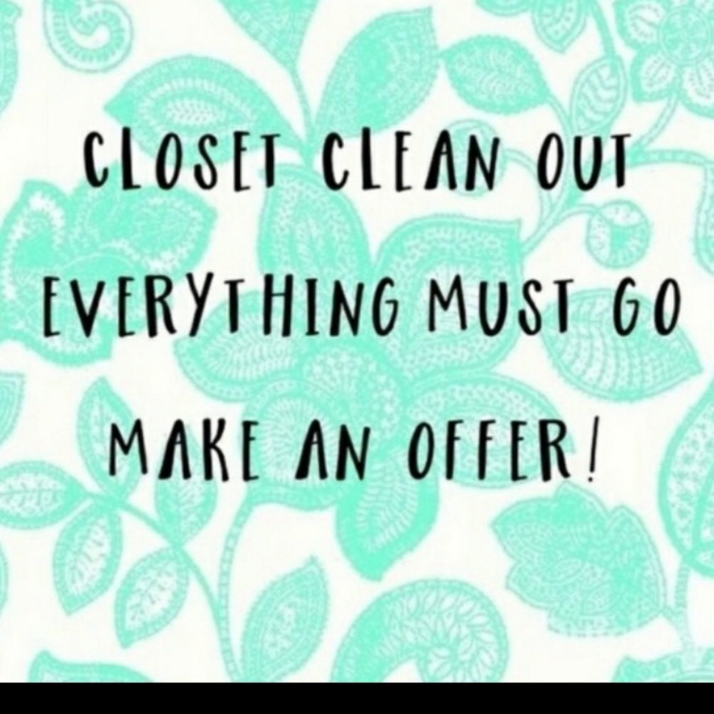 Almost everything will be donated tomorrow!